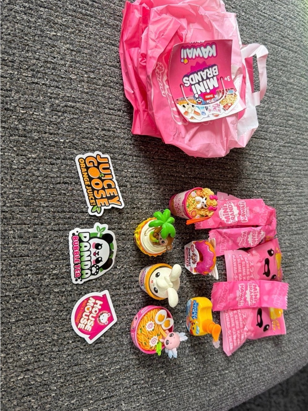 Mini Brands Kawaii Pink Surprise Kids Toy Set
